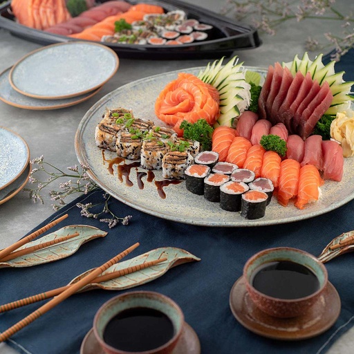 [93651] Combo Mix Salmão e Atum - 42 peças