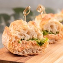 Mini Sanduíche de Salpicão na Baguete Original