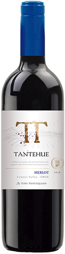 [99381] Vinho Chileno Tantehue Merlot 750 ml